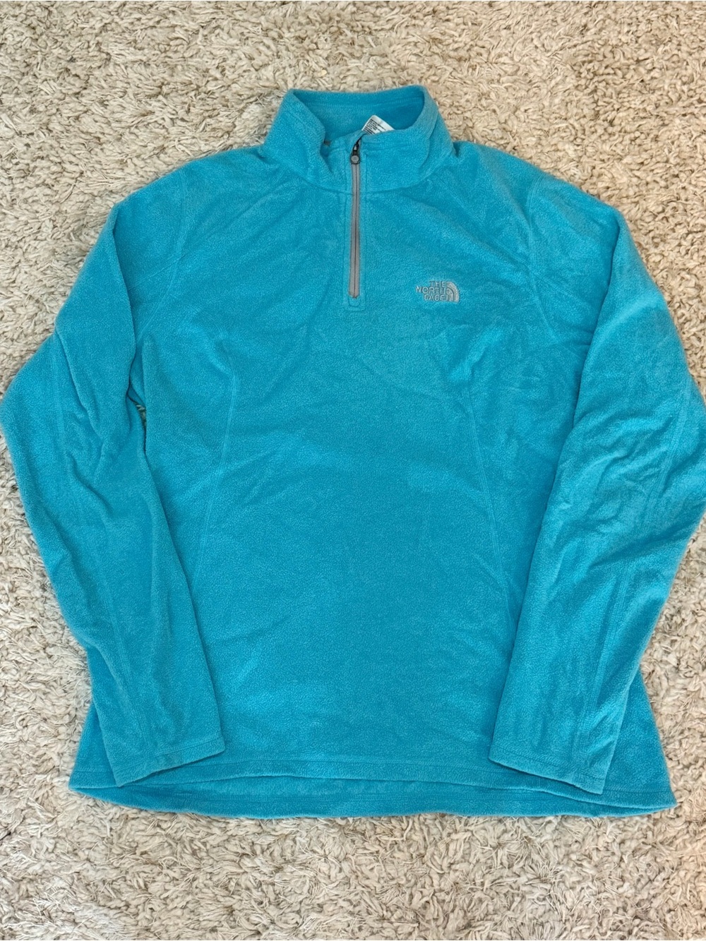 The North Face Glacier 1/4 Zip Fleece (Turquoise)